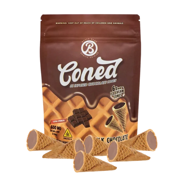 Baked Bags Coned - Milk Chocolate