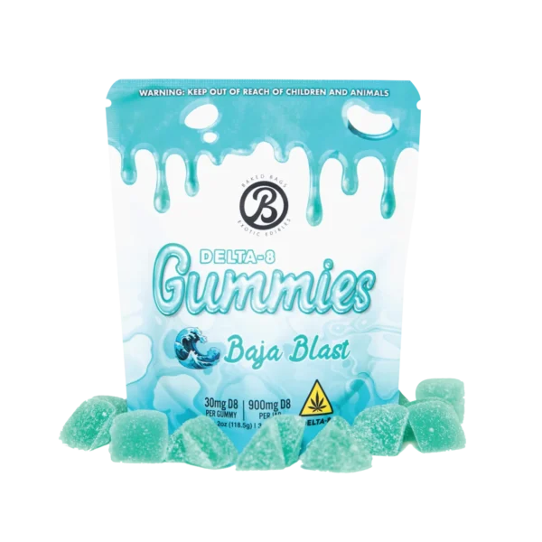 Baked Bags Gummies – Baja Blast